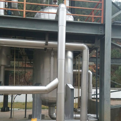 化工厂铁皮保温施工厂 家 铁皮外护 包工包料 罐体保温 施工